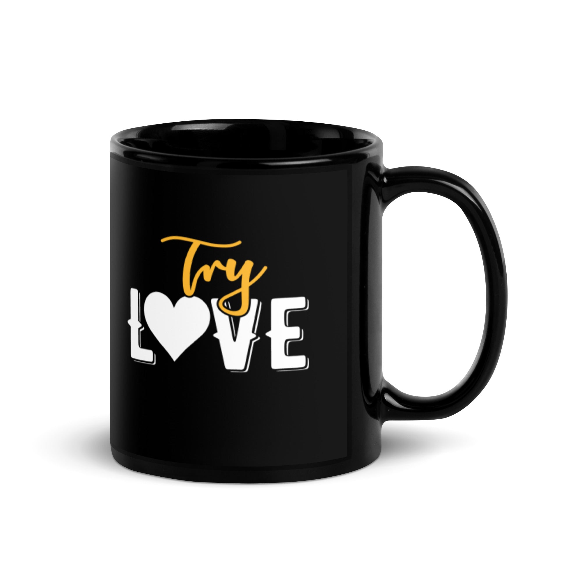 "Try Love" mug