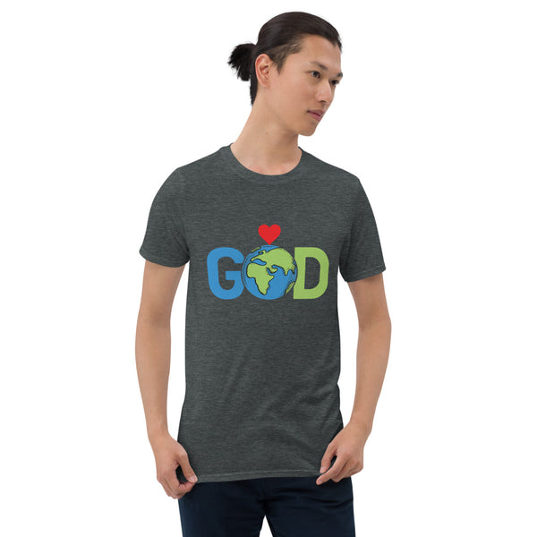 "Love God" t-shirt (black, white, navy, grey)